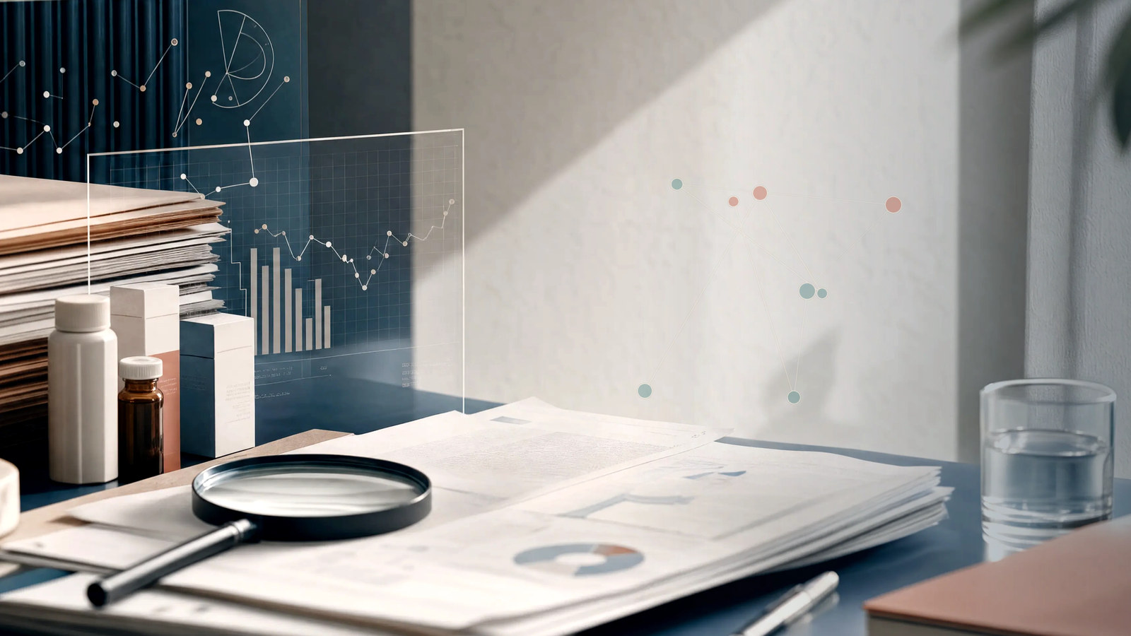 Generated editorial due-diligence illustration for Wellorithm